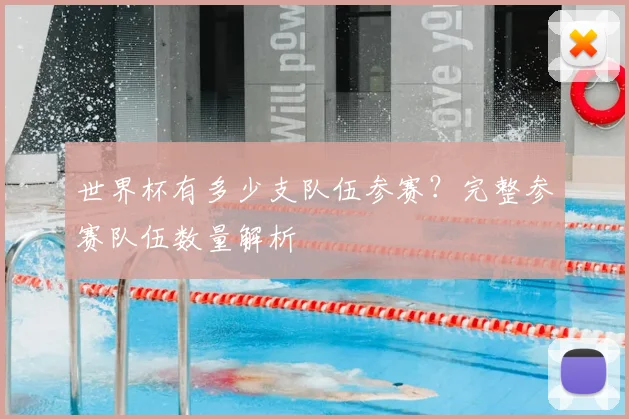 世界杯有多少支队伍参赛？完整参赛队伍数量解析